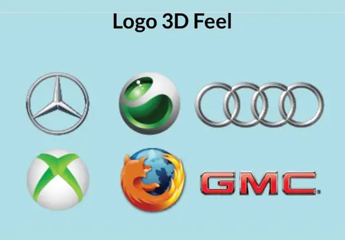 Logo 3D Feel-Logo typographique-Logo mascottes-Logo abstrait-conception du logo en origami-e-connex-web-marketing